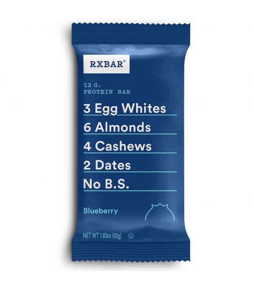 Blueberry Protein Bars (12 Count) 