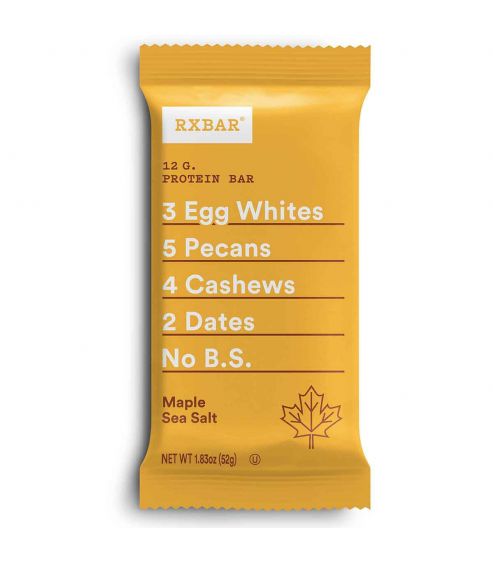 Maple Sea Salt Protein Bars (12 Count) 