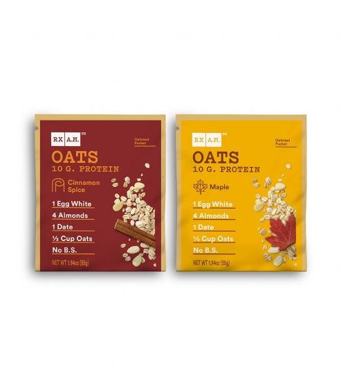 Maple, Cinnamon - Oatmeal Packet Variety Pack 