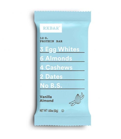 Vanilla Almond Protein Bars (12 Count)