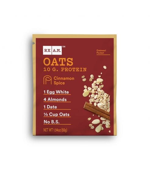 Cinnamon Spice Oatmeal Packets 