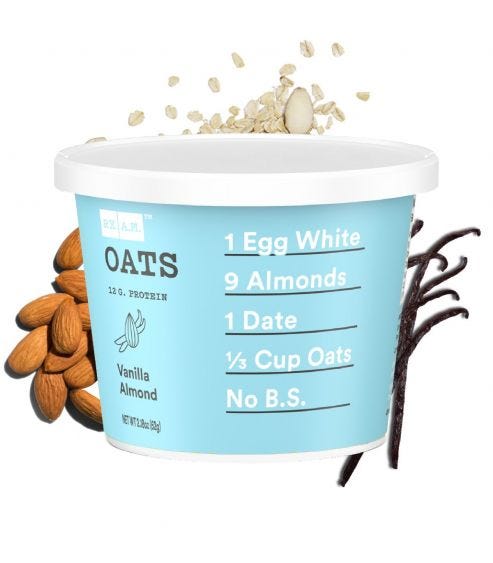 Vanilla Oatmeal Cups 