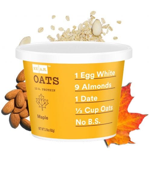 Maple Oatmeal Cups - High Protein Oats 