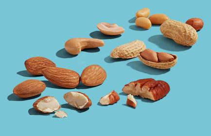 variety of nuts